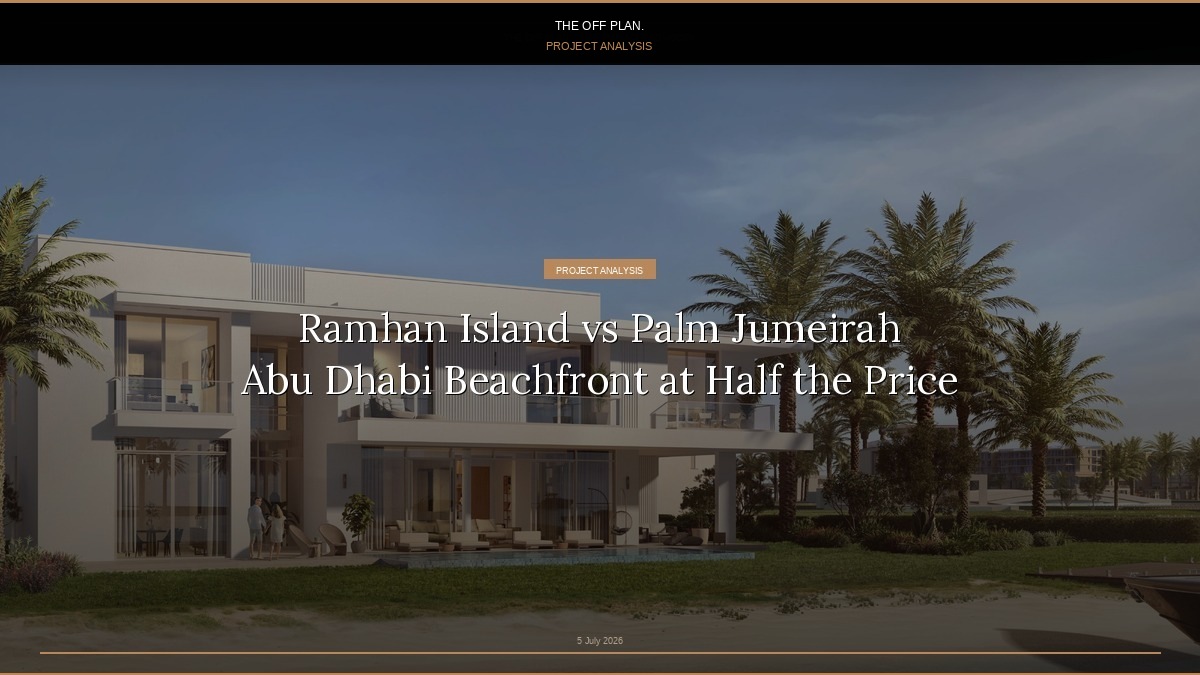 Ramhan Island vs Palm Jumeirah